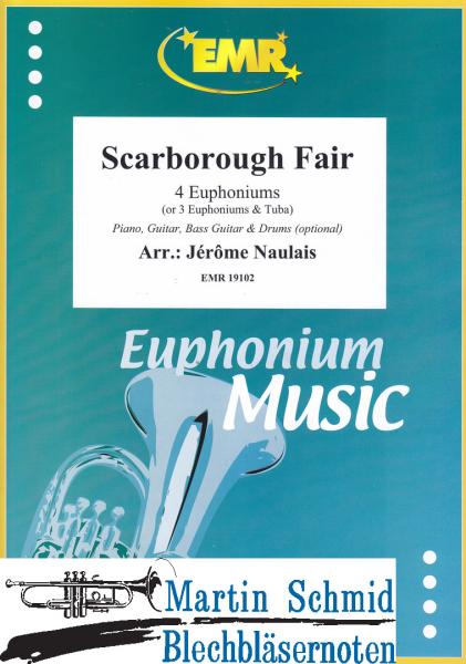Product image 1 of the product “Scarborough Fair (4 Euphoniums/3 Euphoniums + Tuba.optional Piano,Guitar.Bass Guitar.Drums) ”
