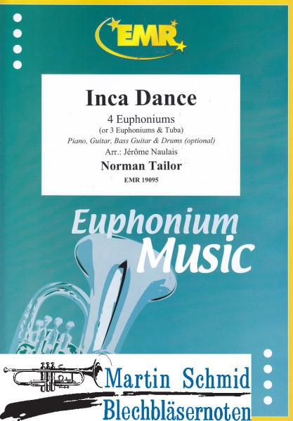 Product image 1 of the product “Inca Dance (4 Euphoniums/3 Euphoniums + Tuba.optional Piano,Guitar.Bass Guitar.Drums) ”