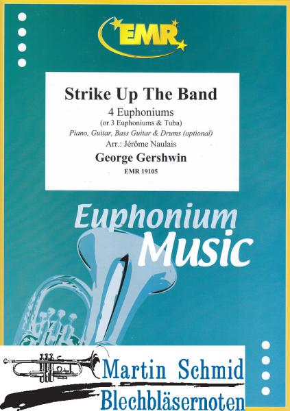 Product image 1 of the product “Strike up the Band (4 Euphoniums/3 Euphoniums + Tuba.optional Piano,Guitar.Bass Guitar.Drums) ”