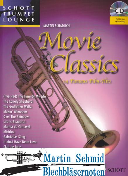 Product image 1 of the product “Movie Classics - 14 Famous Film-Hits (mit CD) ”