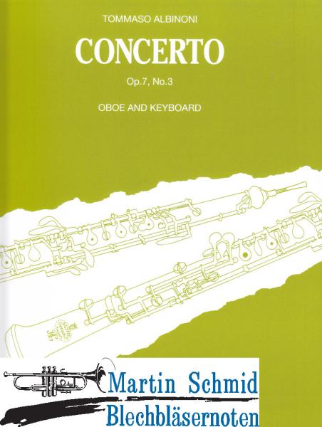 Artikelbild 1 des Artikels “Concerto B-Dur op.7/3 (Original Oboe) “