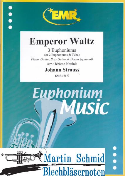 Product image 1 of the product “Emperor Waltz (3 Euphoniums; 2 Euphoniums + Tuba)(Piano.Guitar.Bass Guitar.Drums optional) ”