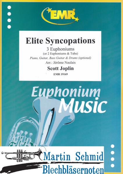 Product image 1 of the product “Elite Syncopations (3 Euphoniums; 2 Euphoniums + Tuba)(Piano.Guitar.Bass Guitar.Drums optional) ”