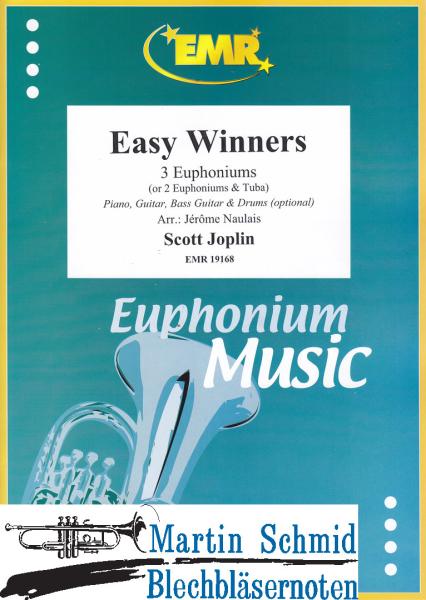 Product image 1 of the product “Easy Winners (3 Euphoniums; 2 Euphoniums + Tuba)(Piano.Guitar.Bass Guitar.Drums optional) ”