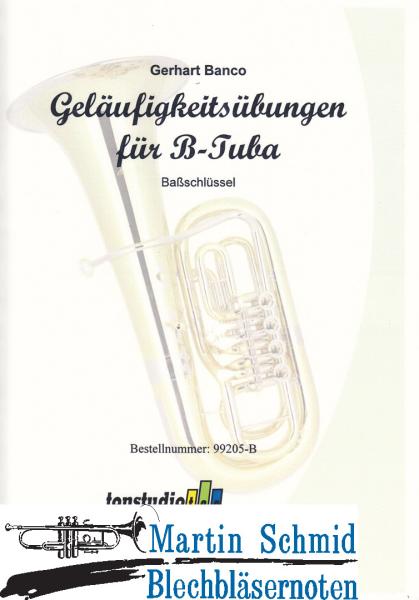 Artikelbild 1 des Artikels “Geläufigkeitsübungen B-Tuba (BaßSchlüssel) “