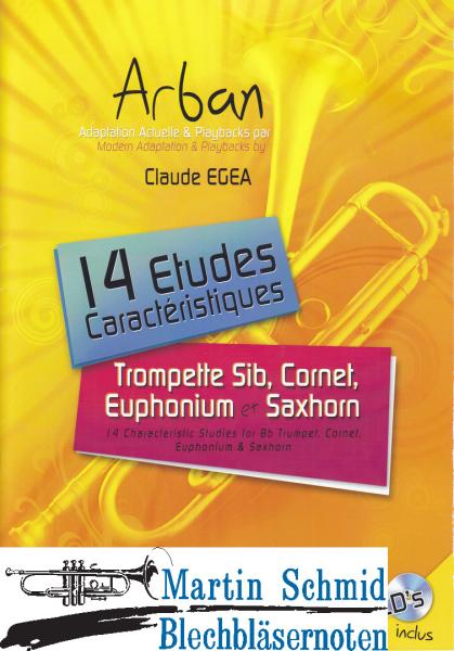Product image 1 of the product “14 Characteristic Studies from ARBAN's Method ”