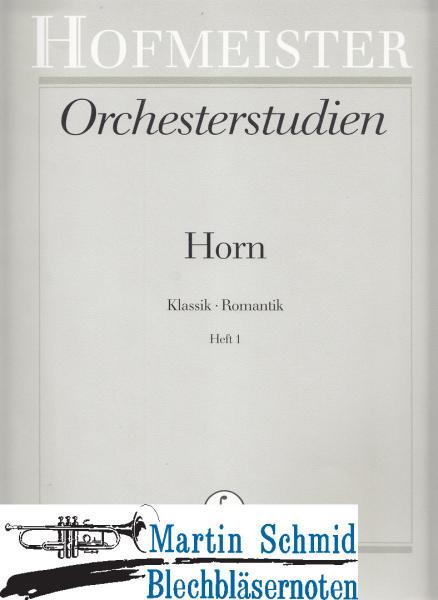 Artikelbild 1 des Artikels “Orchesterstudien Heft 1 - Klassik, Romantik “