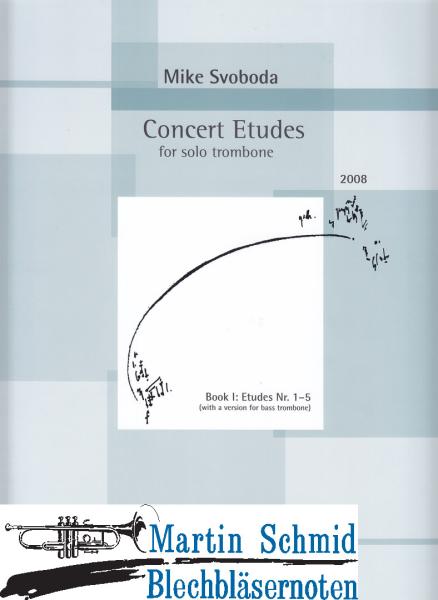 Product image 1 of the product “Concert Etudes Book 1 (Etudes No.1-5) wit a version for bass trombone (No.1) ”