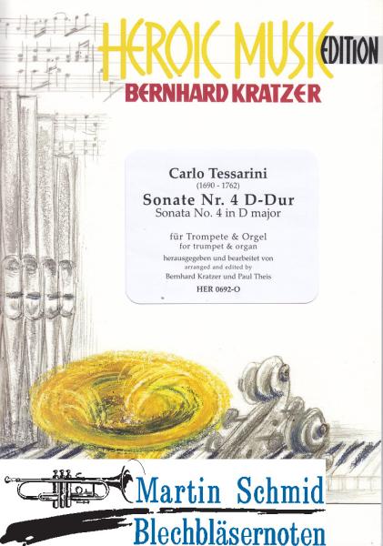 Artikelbild 1 des Artikels “Sonate Nr.4 D-Dur (Trp in D/C und Piccolo in A) “
