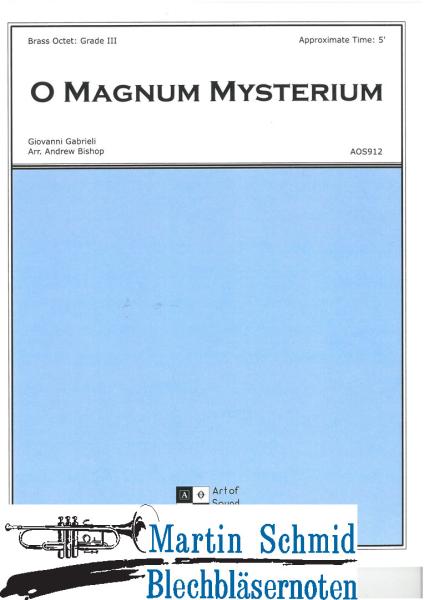 Artikelbild 1 des Artikels “O Magnum Mysterium (223.01) “