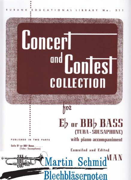 Product image 1 of the product “Concert and Contest Collectionfor Eb / Bb Bass (Bass (Eb or BBb)-Piano-Part ”