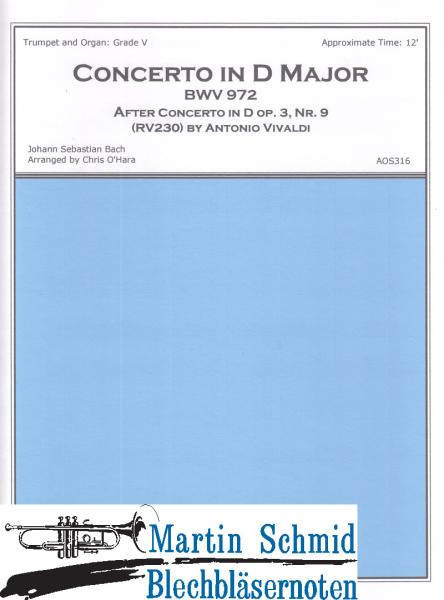 Artikelbild 1 des Artikels “Concerto in D Major (BWV 972) “