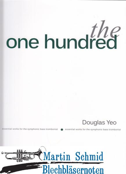 Product image 1 of the product “The One Hundred - Essential Works for the Symphonic Bass Trombone ”