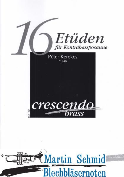 Product image 1 of the product “16 Etüden für Kontrabassposaune/Tuba ”