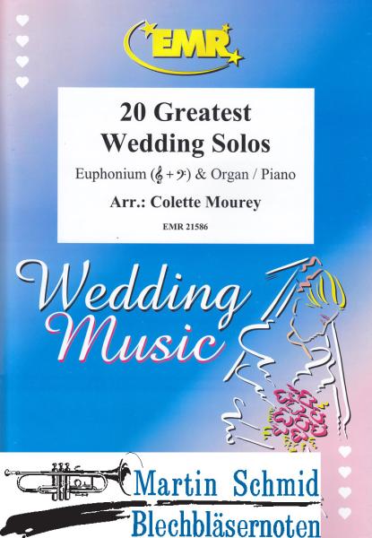 Product image 1 of the product “20 Greatest Wedding Solos  ”