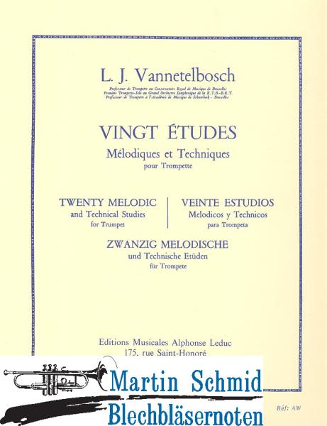 Product image 1 of the product “20 Melodische und technische Etüden ”