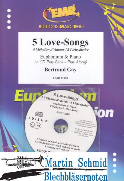 Product image 1 of the product “5 Love-Songs (+Klavier+CD) ”