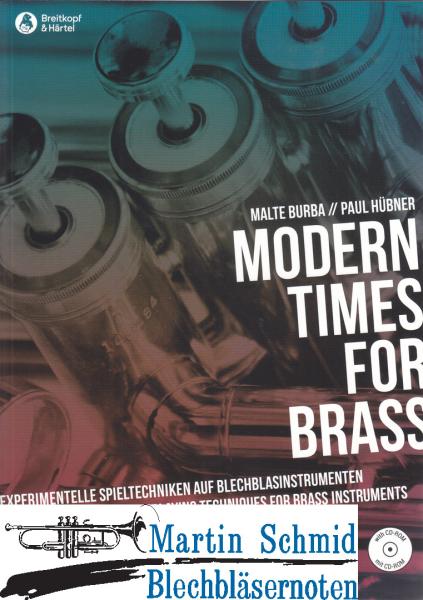 Artikelbild 1 des Artikels “Modern Times for Brass : Experimentelle Spieltechniken auf Blasinstrumenten (deutsch/englisch) “