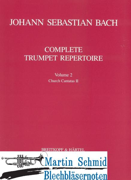 Artikelbild 1 des Artikels “Complete Trumpet Repertoire Vol. 2 - Church Cantatas II “