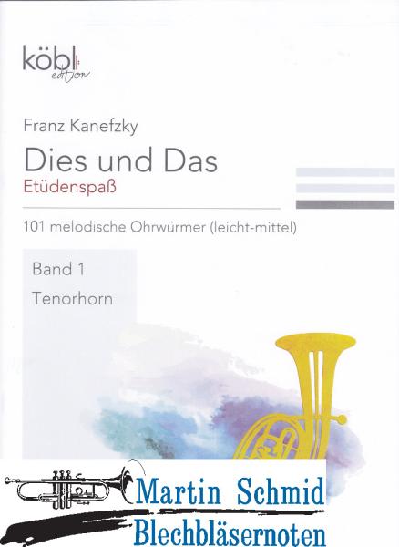 Product image 1 of the product “Dies und das: Etüdenspaß Band 1- 101 melodische Ohrwürmer  ”