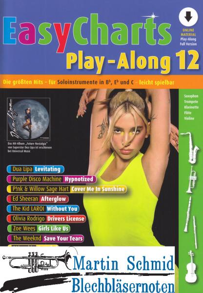 Artikelbild 1 des Artikels “Easy Charts Playalong Band 12 (+Online Audio)  “