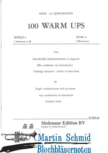 Product image 1 of the product “100 Warm Ups ”
