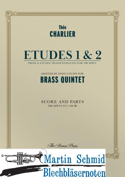 Artikelbild 1 des Artikels “Etudes No. 1 & 2 from 36 Etudes Transcendantes for trumpet  “