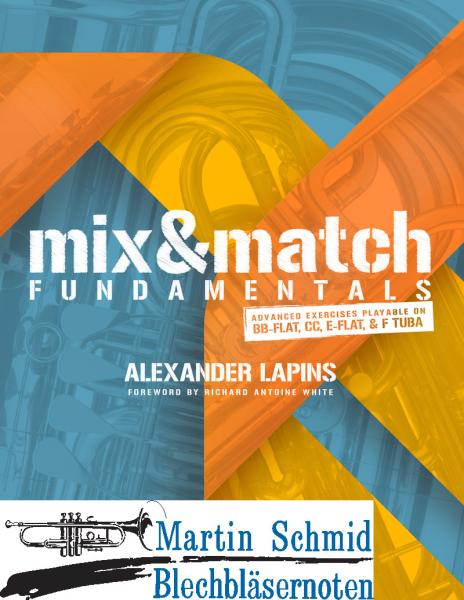 Product image 1 of the product “Mix & Match Fundamentals: Advanced Exercises Playable on BB-flat, CC, E-flat, and F Tuba  ”