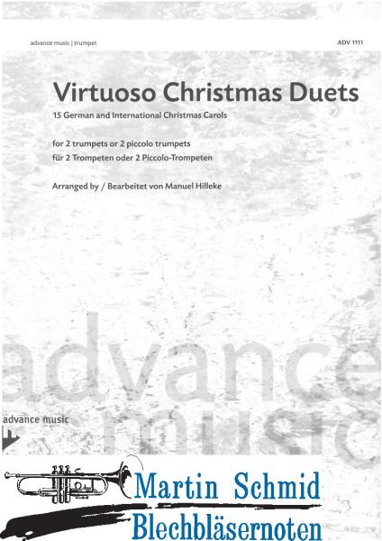 Product image 1 of the product “Virtuoso Christmas Duets (für 2 Trompeten oder 2 Piccolo-Trompeten)  ”