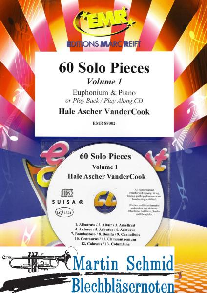 Product image 1 of the product “60 Solo Pieces Vol.1 (+ Play Back / Play Along CD or MP3 (Download))  ”
