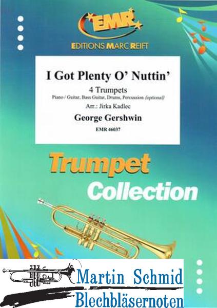 Product image 1 of the product “I Got Plenty O' Nuttin' (Piano / Guitar, Bass Guitar, Drums, Percussion (optional)) ”