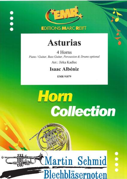 Product image 1 of the product “Asturias (4Hr.Piano / Guitar, Bass Guitar, Percussion & Drums optional ) (Neuheit Horn) ”
