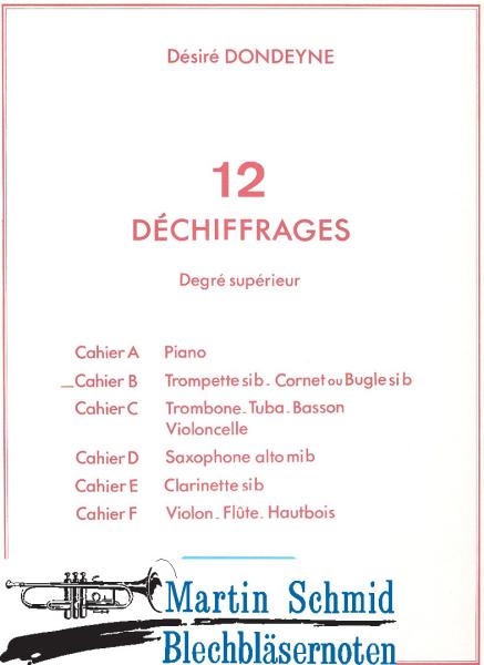 Product image 1 of the product “12 Déchiffrages ”