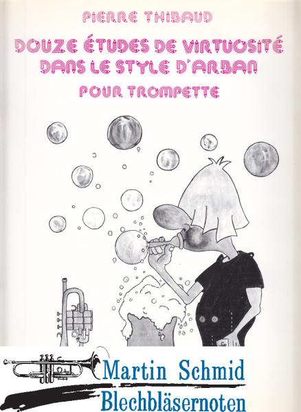 Product image 1 of the product “12 Etudes de virtuosité dans le style d'Arban ”