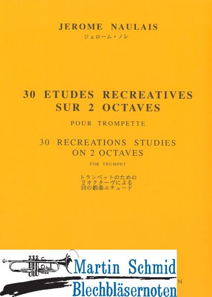 Product image 1 of the product “30 Études récréatives sur 2 octaves ”