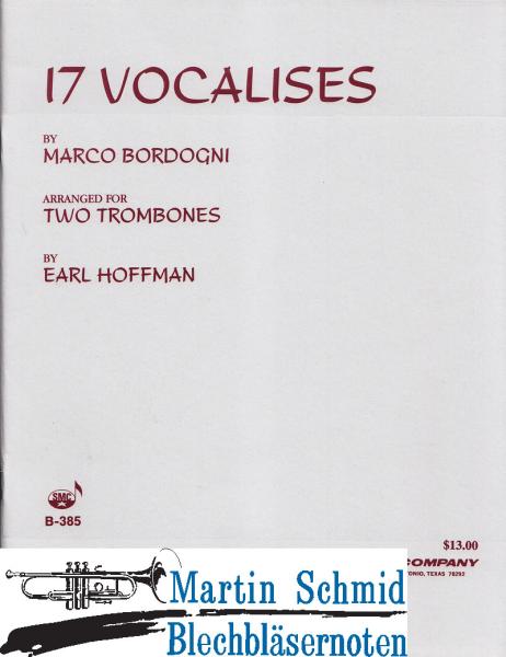 Product image 1 of the product “17 Vocalises ”