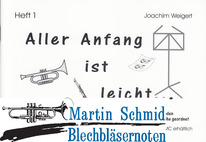 Artikelbild 1 des Artikels “Aller Anfang ist leicht Heft 1 - Die schönsten Melodien für die ersten Musikstunden nach Tonhöhe geordnet “