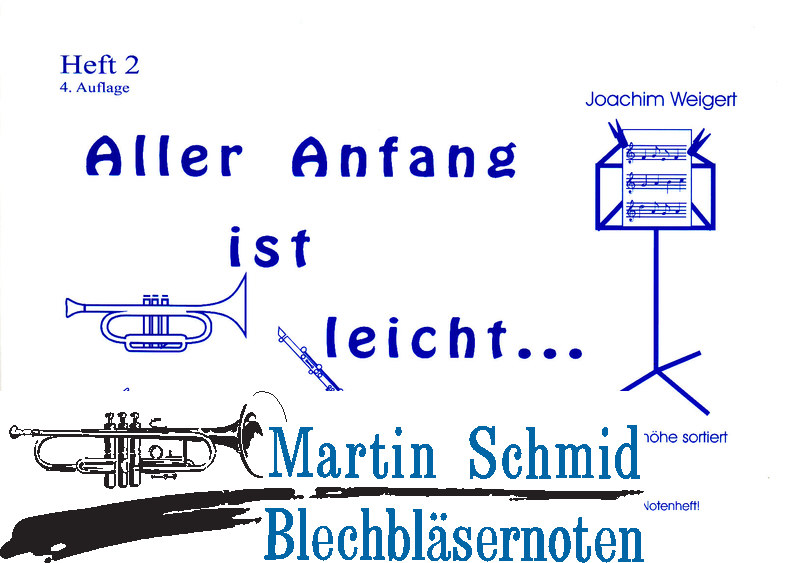 Product image 1 of the product “Aller Anfang ist leicht Heft 2 - Die schönsten Melodien nach Tonhöhe sortiert für die ersten Unterrichtsstunden ”