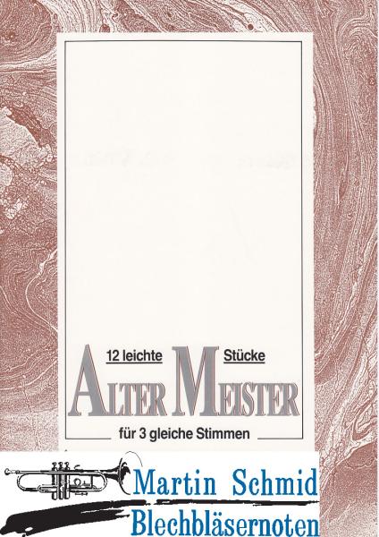 Product image 1 of the product “12 Leichte Stücke alter Meister ”
