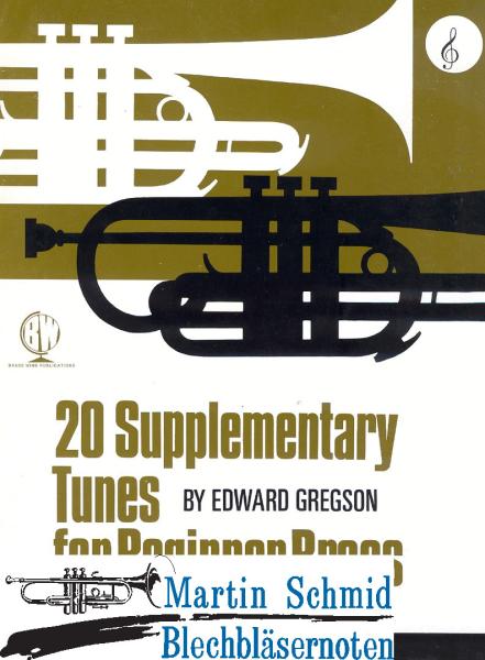 Product image 1 of the product “20 Supplementary Tunes for Beginners Brass ”