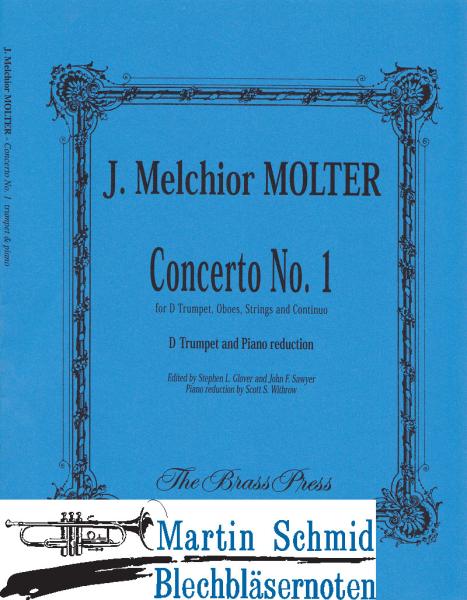Product image 1 of the product “Concerto No. 1 (Trp in D) (brass press) ”