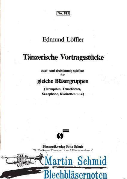 Artikelbild 1 des Artikels “Tänzerische Vortragsstücke (2-3Trp) “