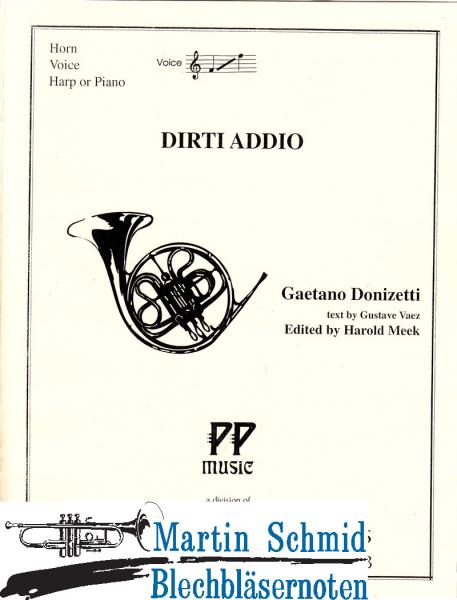 Product image 1 of the product “Dirti Addio (Hr.Sop.Klav) ”