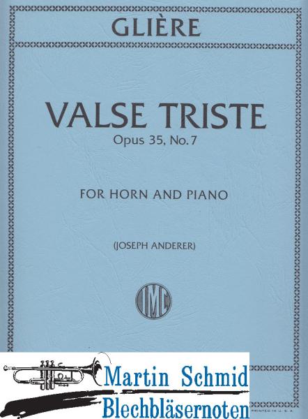 Artikelbild 1 des Artikels “Valse Triste op.35 No.7 “
