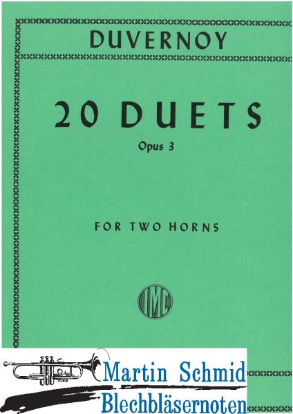 Artikelbild 1 des Artikels “20 Duets op.3 (imc) “
