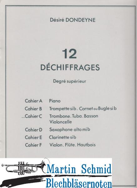 Product image 1 of the product “12 Déchiffrages ”