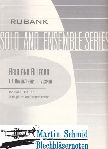 Product image 1 of the product “Aria and Allegro ”
