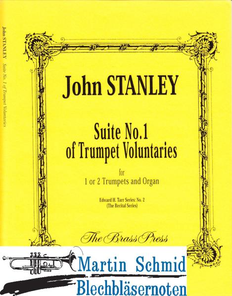 Product image 1 of the product “Suite No.1 of Trumpet Voluntaries (1 oder 2 Trp in D) ”