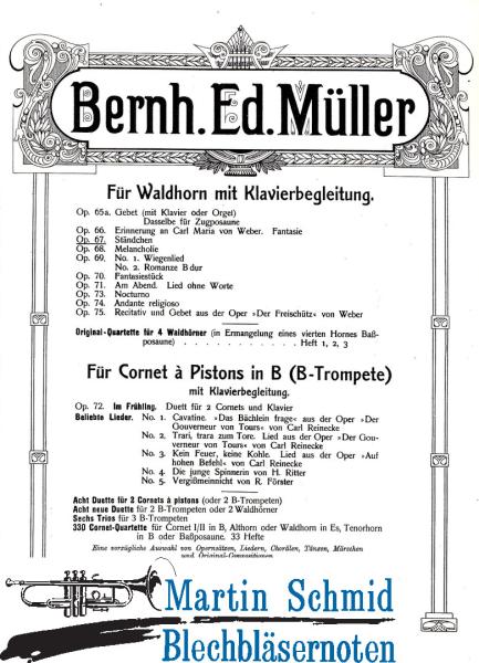Artikelbild 1 des Artikels “Ständchen op.67 “