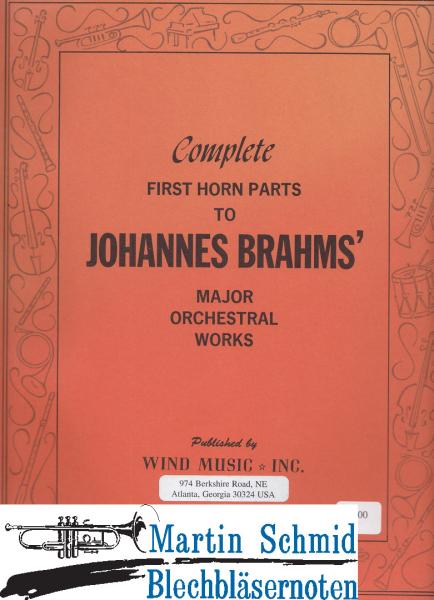 Product image 1 of the product “Complete 1st.Horn Parts to Major Orchestral Works ”